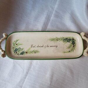Vintage Christmas Tray